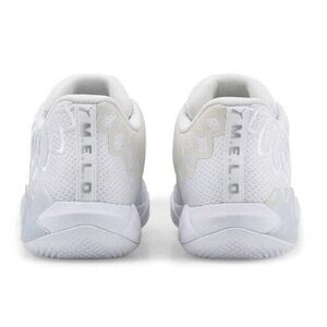 Puma LaMelo Ball MB.01 376941-04 Men's White Silver Casual Sneaker Shoes FL2018